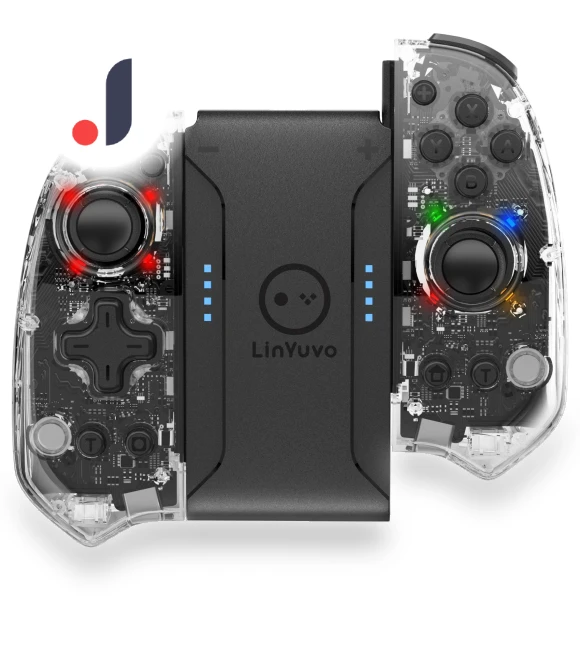 8 LED Color-Changing Wireless Controller — Gaming Controllers, LinYuvo