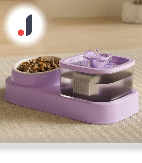 Automatic Pet Water Fountain and Feeder — Fountains, Pawstrip