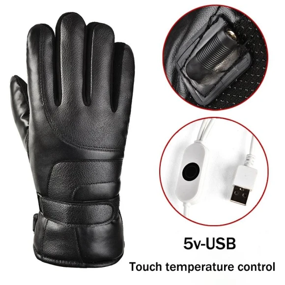 Electric Heated Motorcycle Gloves — Gloves, Super Star Mall