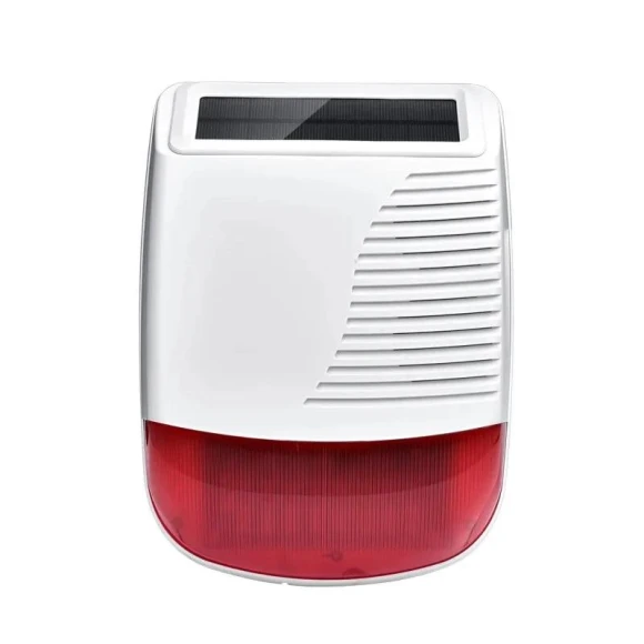 High Decibel Outdoor Solar Wireless Siren Speaker — Safety Alarms & Signals, HIMO Group