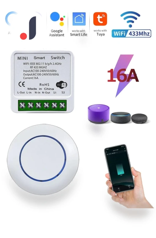 Mini Smart Switch — Smart Home Modules, Good Household Items