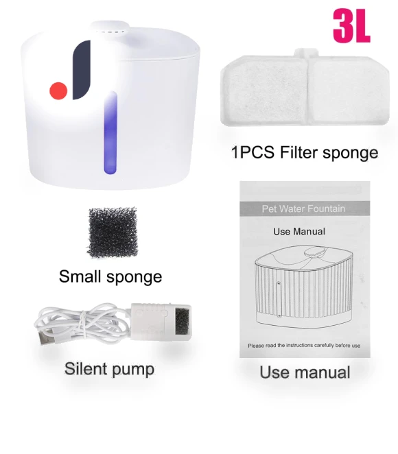 Smart Pet Feeder with Silent Water Dispensing Function — Feeding Supplies, JOHO - CarGear
