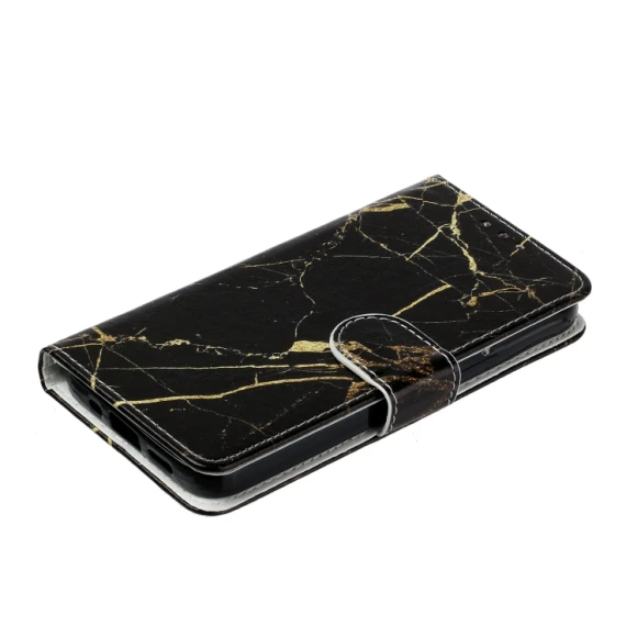 Marble Pattern Leather Phone Case for Honor X7C 4G / 200 Smart, Honor