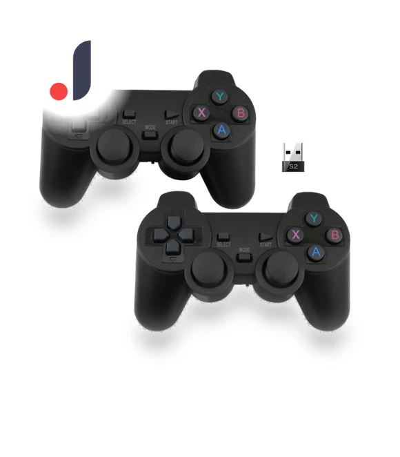 Double Wireless Game Controller 2.4G — Gamepads & Standard, AI Supermarket