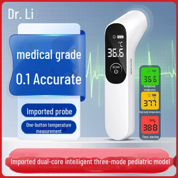 Infrared Portable Forehead Thermometer — Smart Thermometer, Small Appliances