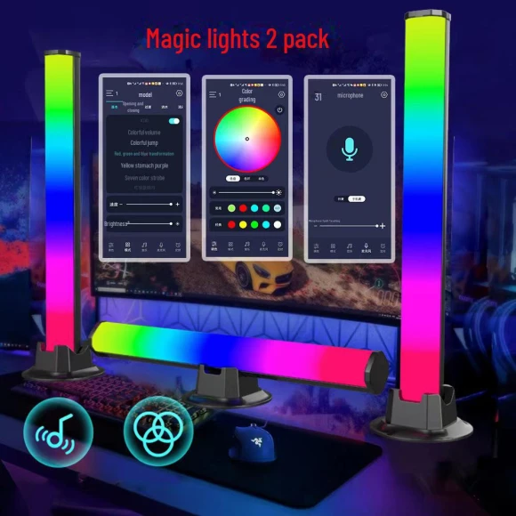 RGB Musical Touch LED Panel — LED Strips, Best Electronics