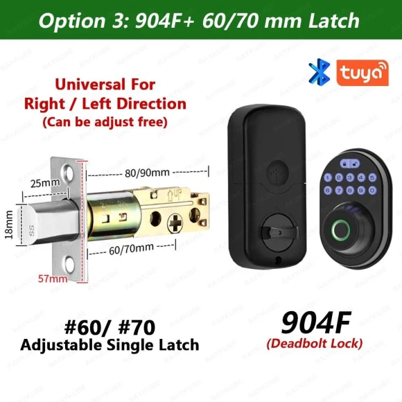 Smart Deadbolt Lock with Fingerprint — Smart Home Security, Super Dream Home