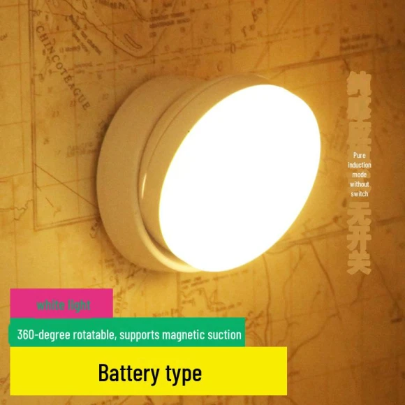 Smart LED Night Light with Human Body Induction — Night Lights, AI Supermarket