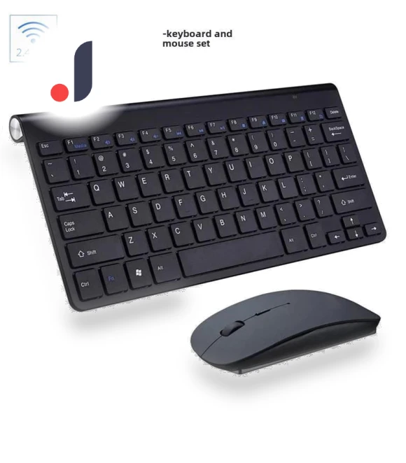 Ultra-thin Wireless Keyboard and Mouse Set 2.4G for Smart TV — Keyboards, Computer boost