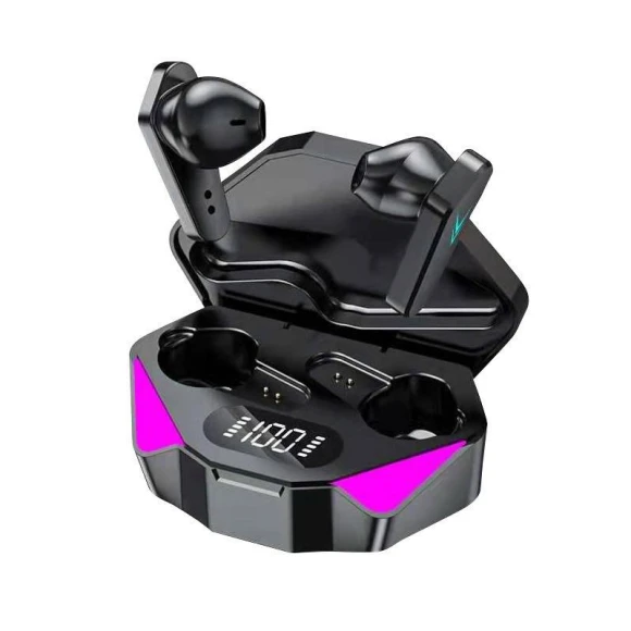 Wireless Bluetooth Gaming Headset with Noise Cancellation and Touch Control — Headsets, AI Supermarket