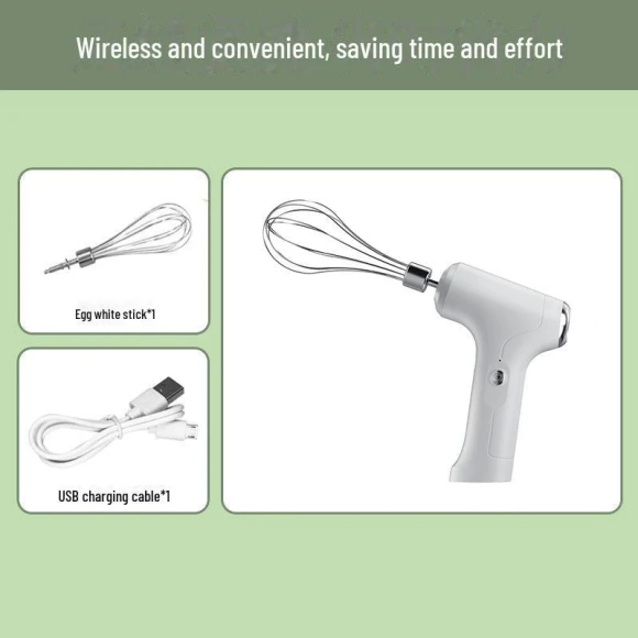 Wireless Electric Mini Whisk — Whisks, AI Supermarket