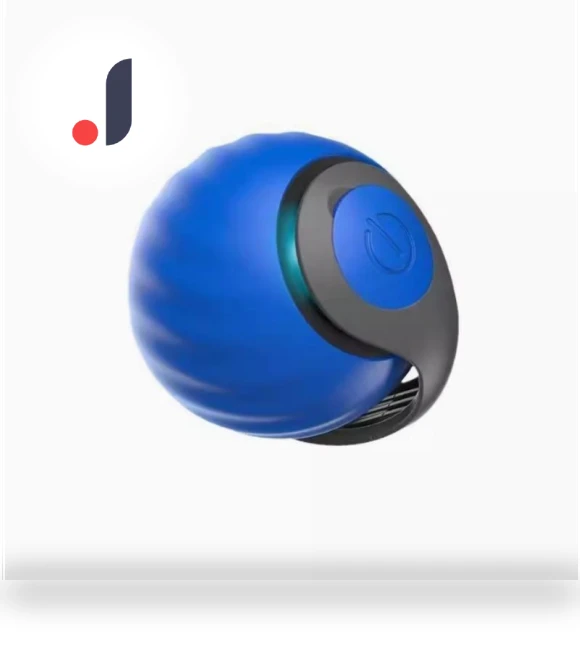 Interactive Automatic Rolling Ball with Artificial Tail — Cat Playthings, VanSmaGo