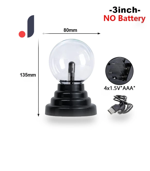 Magic Plasma Ball Night Light — Kids' Lamps, Parkson