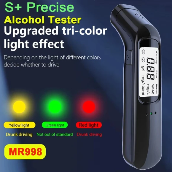 Portable Breathalyzer with Advanced Sensor Technology — Breath Alcohol Testers, Car products franchise town