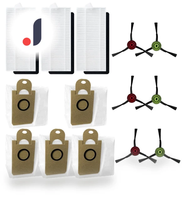 Side Brushes, Filters, Dust Bags, Accessory Kit — Parts & Accessories, Vacuum Cleaner Acc