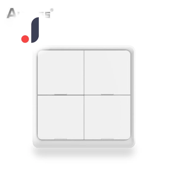 Smart Scene Switch 4 Gang — Smart Home Hubs & Controllers, AUBESS