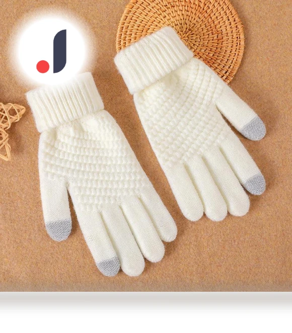 Touchscreen Gloves with Pineapple Design — Gloves, CrossCart