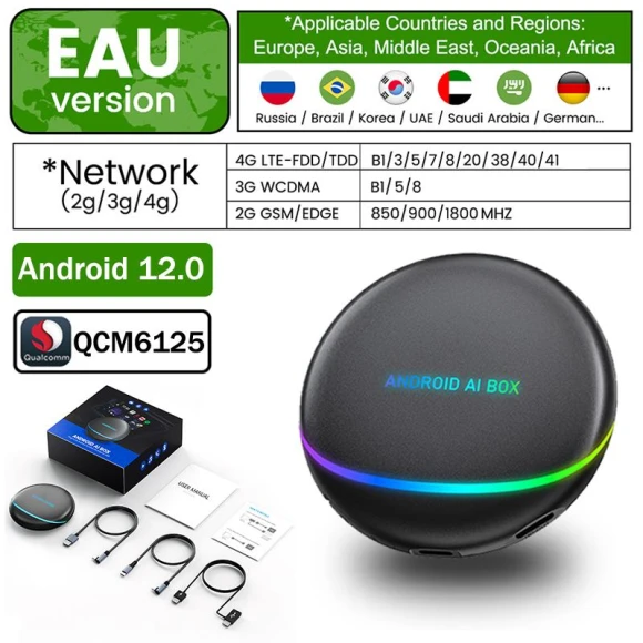 Wireless Carplay AI Box — Car Infotainment System, Auto Accessories Home