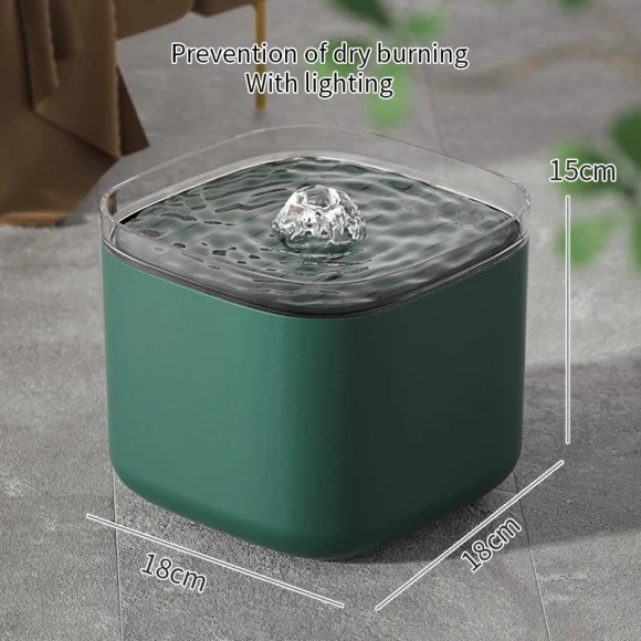 Automatic Cat Water Fountain — Pet Hydration Solutions, Indoor Furniture