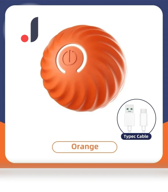 Automatic Moving Jumping Electronic Rolling Smart Ball — Automatic Launchers, JINGYUE Pet