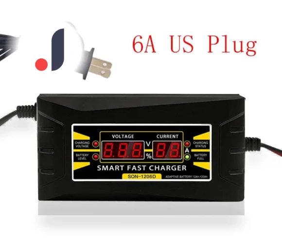 Fully Automatic Smart Car Battery Charger — Chargers, Timeless Home