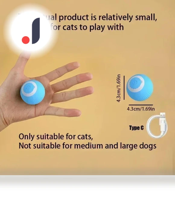 Interactive Ball for Cats — Cat Playthings, JINGYUE Pet