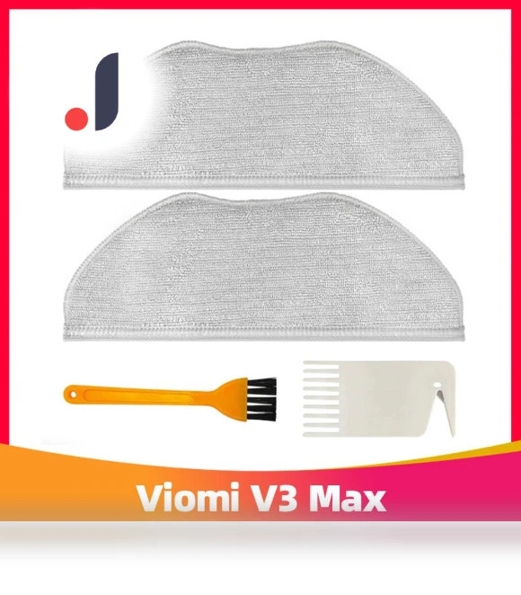 Main Side Brush Hepa Filter Mop Cloth Spare Parts Accessories — Parts & Accessories, Xiaomi