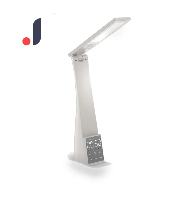 Multifunctional Desk Lamp with Bluetooth Speaker — Alarm, Chic Interiors
