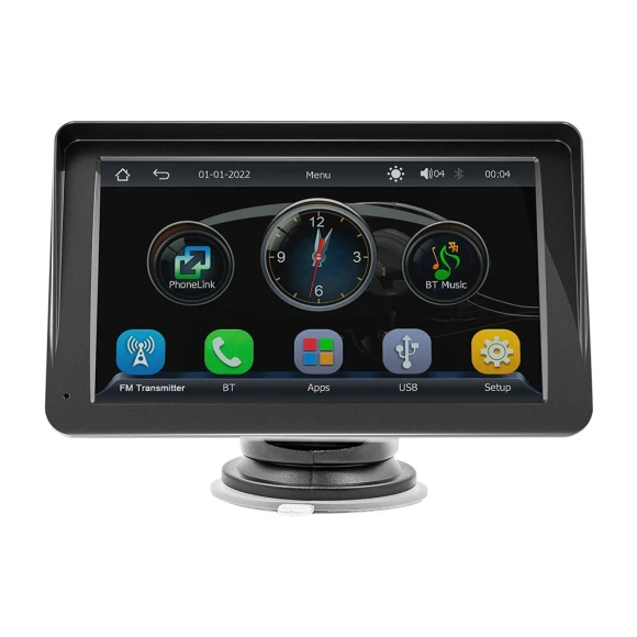 Universal 7-inch Car Multimedia Player — Car Infotainment System, Rustic Elegance House