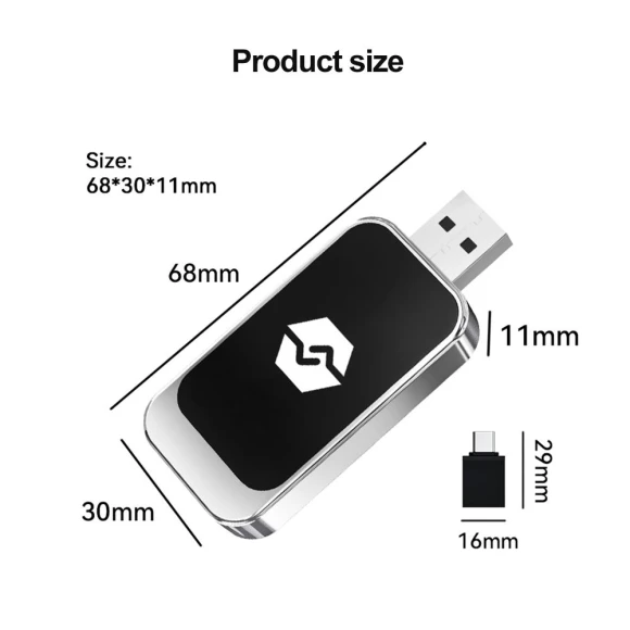 Wireless CarPlay 2-in-1 Android Auto Apple CarPlay Adapter Mini AI Box — Car Infotainment System, Timeless Home