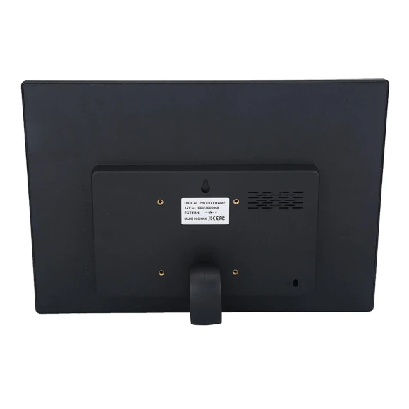 HD Touchscreen Digital Photo Frame Alarm Clock MP34 Video Player, Zeblaze