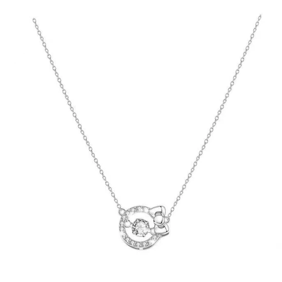 Little Bow Smart Pendant Necklace — Smart Jewelry, Original jewelry design