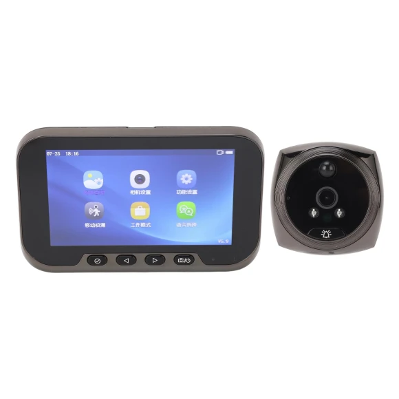 Smart Door Viewer with Camera — Security Camera, DIYelecs