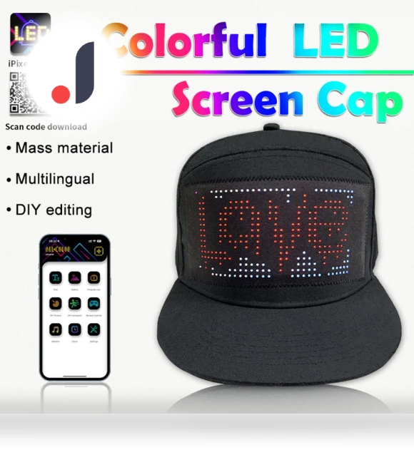Smart Matrix Hat — Wearable Accessories, Modern Home Furnishing