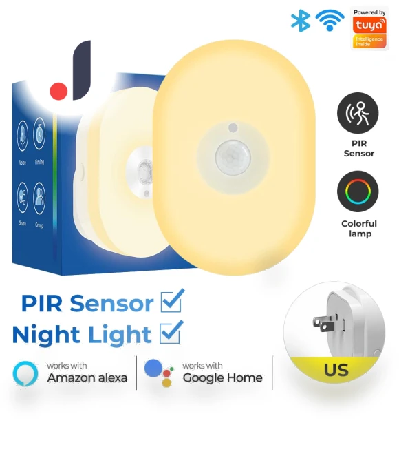 Smart Motion Sensor Wi-Fi Night Light — Standing Lights, Modern Home Furnishing