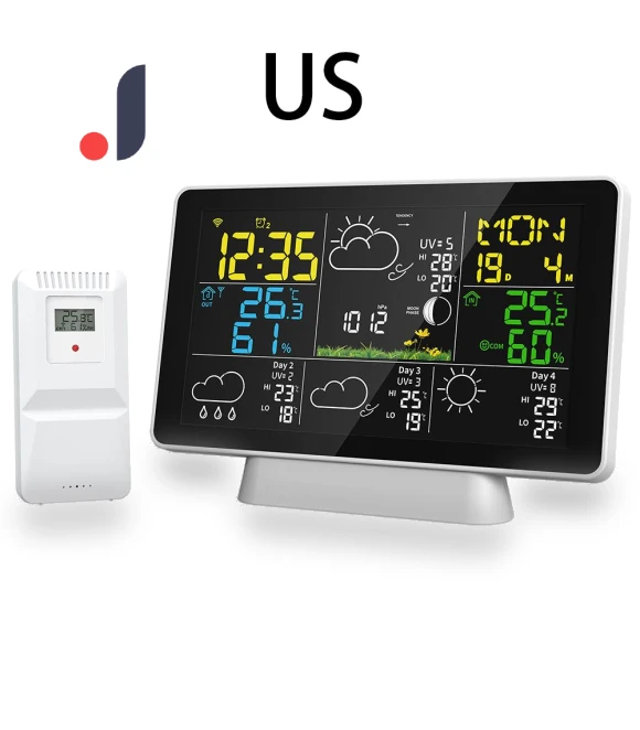 Smart Weather Station Watch — Wearable Accessories, Modern Home Furnishing