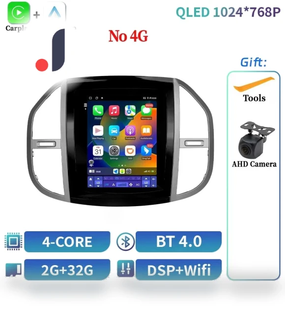 9.7-inch Car Multimedia Navigation System — In-Dash, AutoSphere
