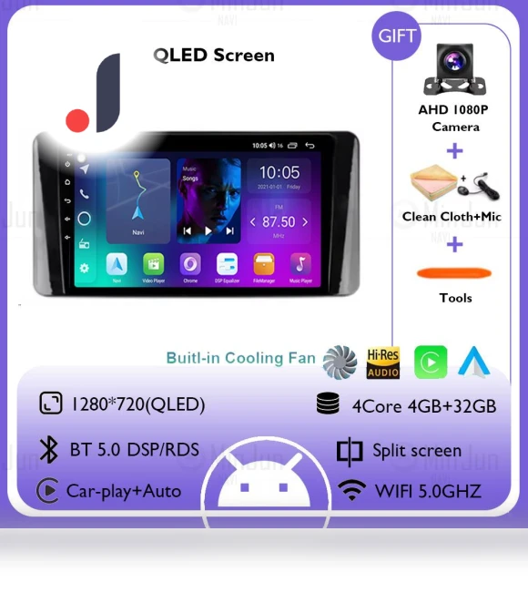 Android 14 Car Multimedia Player — Stereo Receivers, AutoSphere
