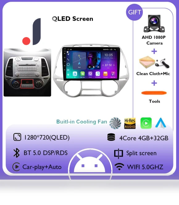 Android 14 Car Multimedia Player — Stereo Receivers, AutoSphere