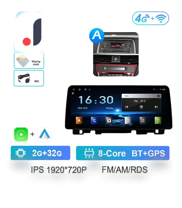 Android Smart System Wireless Carplay Head Unit — Car Installation Essentials, AutoSphere