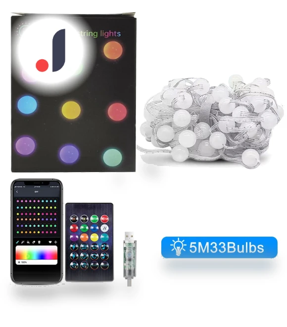 RGB Globe Garden Smart LED Light — Outdoor String Lights, Explorer Outdoors