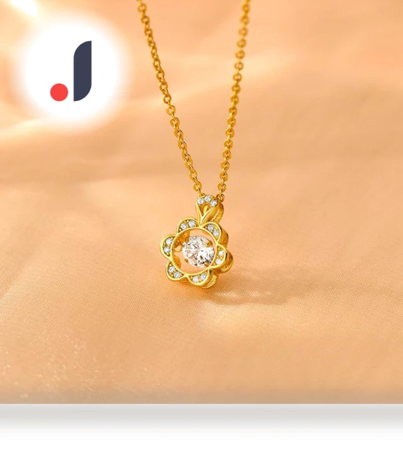 Smart Flower Necklace — Smart Jewelry, Original jewelry design
