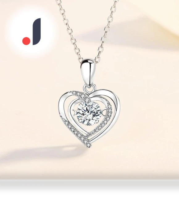 Smart Heart Necklace — Smart Jewelry, Original jewelry design