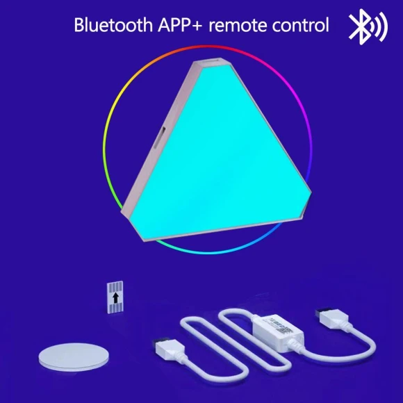 Smart WiFi Triangle Night Light RGB — Smart Light Bulb, Explorer Outdoors