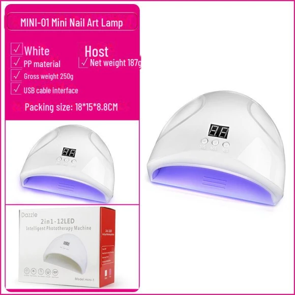 Mini LED Smart Nail Lamp — Curing Lamps, Apex Gear