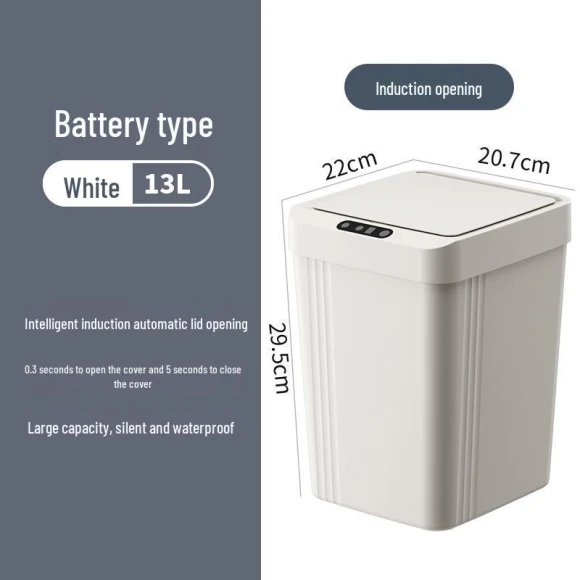 Automatic Smart Sensor Trash Can, Polaris star