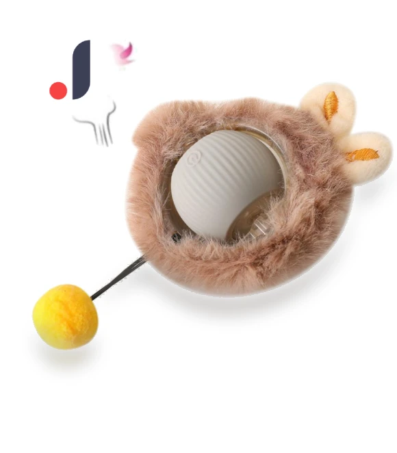 Automatic Smart Cat Toys Rechargeable Dog Cat Training Ball Electric Cat Ball Toy — Interactive Animal Companions, engdch