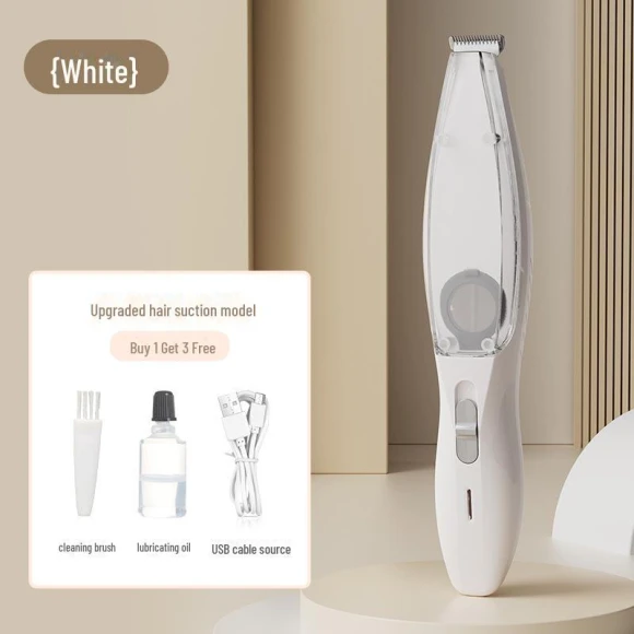 Silent Pet Hair Shaver with Built-in Vacuum — Dander Removers, Pets Land