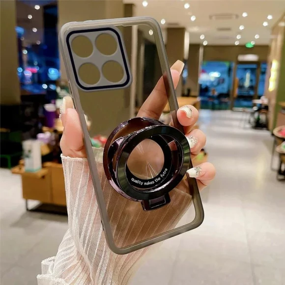 Protective Camera Lens Film and Silicone Magnetic Holder Case, SKIICAPA-1st