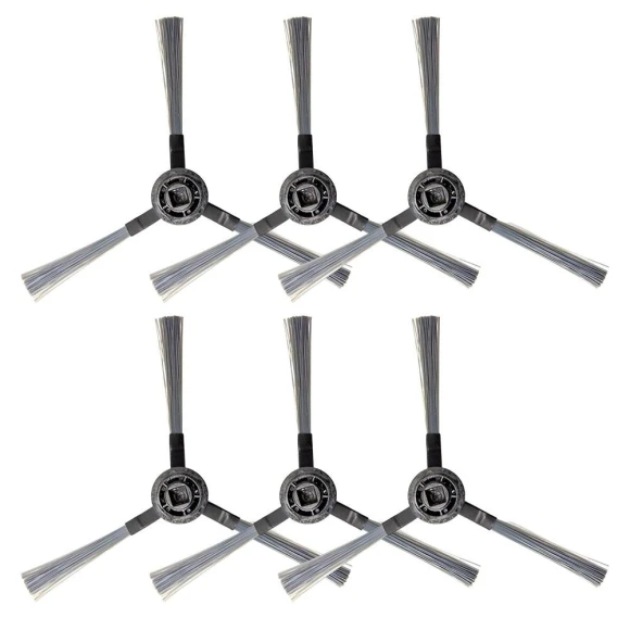 6 Side Brushes for Robot Vacuum — Vacuum Attachments, Household item